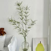 Planta verde Artificial de estilo forestal, simulación de plástico grande, flor, hojas de palma, plantas falsas hechas a mano, decoración al aire libre - details 5