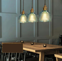 Luces colgantes de cristal E27, soporte creativo, luz de Haning para comedor, dormitorio, mesita de noche, Bar, Cafesuspension, luminaria de decoración - details 2