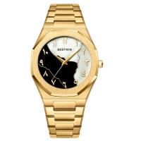 Reloj de hombre número árabe shell face moda hombre reloj - details 4