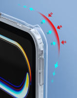 Xundd para iPad Pro Funda de Choque de Aire con Cubierta Trasera de TPU Transparente - details 5