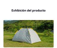 Tienda de campaña 1 personas aire libre Protección solar portatil Camping impermeable - details 6