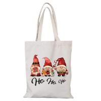 Bolsa de Lona de Navidad Impresa Bolso de Hombro para Mujer Material de Poliéster para Forro - details 7