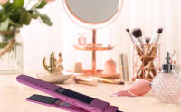 Plancha de pelo de hierro plano de titanio, rizador con pantalla LCD Digital, temperatura ajustable, planchas para el cabello lisseur - details 2