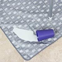 Bumkins Splat Mat; Alfombrilla impermeable; Alfombrilla de juego para niños; Alfombrilla lavable