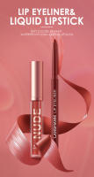 Juego de maquillaje de lápices labiales de 12 piezas, 6 líquidos mate + 6 delineadores, kit de brillo de labios resistente al agua de larga duración - details 0