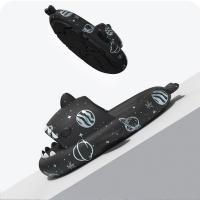 Zapatillas de sandía para hombre y mujer, chanclas planas informales con dibujos animados de tiburón Eva, Chanclas de playa, novedad de verano - details 32