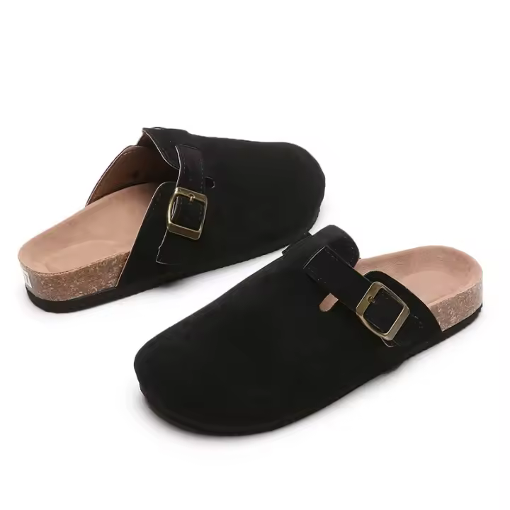 Zapatillas de verano para hombre y mujer, sandalias informales de gladiador para la playa, calzado plano, talla grande 43 - 1