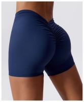 Pantalones Cortos Atleticos de Nylon Estilo Yoga para Levantar Glúteos - details 39