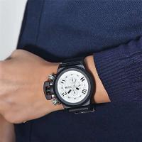 Relojes de diseño único para estudiantes de lujo de primera calidad, relojes de pulsera de cuarzo con calendario informal de moda para hombres y niños, reloj de pulsera negro Montre Homme 2024 - details 1