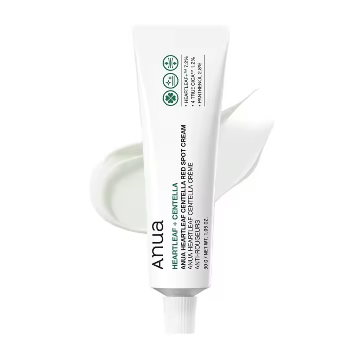 ANUA Heartleaf Centella crema roja, hidratación facial, alivio de la piel, niacinamida, centella, pantenol, tratamiento de manchas para - 1