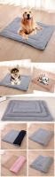 Cama de franela gruesa para perro, colchoneta suave para dormir para perros pequeños, medianos y grandes, manta cálida de invierno, suministros para mascotas - details 1