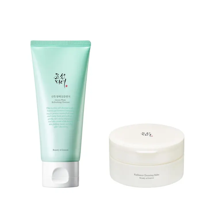 Gel limpiador refrescante Beauty of Joseon Green Plum con bálsamo limpiador radiante - 1