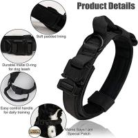 Juego de correas tácticas duraderas, collar militar estable para mascotas, correa para perros medianos y grandes, accesorios de entrenamiento para pastor alemán - details 9