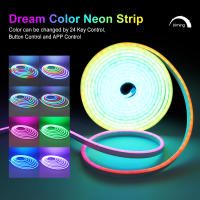 GAHADA Cinta LED RGBIC Neon Moderna Control Remoto de 24 Botones A Prueba de Agua Iluminación y Decoración - details 1