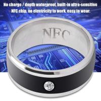 Anillo con tecnología NFC, anillo deportivo, anillo con tecnología inteligente NFC de acero inoxidable - details 1