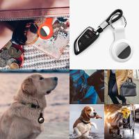 Soporte AirTag Funda AirTag Llavero Soporte para etiquetas de aire, AirTags de silicona Estuches para llaveros Etiquetas Cadena Apple GPS Artículo Buscadores iTag Accesorios Paquete de 4 - details 2