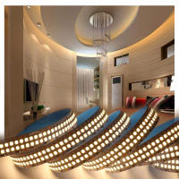 Cinta de Luz LED Flexible 2835 DC12V 24V No Impermeable 5M 2400LEDs Effectos de Luz Blanco/Blanco Cálido Decoración de Hogar Iluminación Luces - details 15