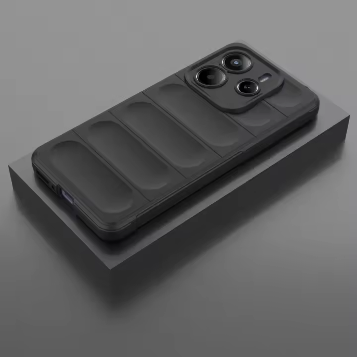 Compatible con la funda para teléfono con parachoques a prueba de golpes de TPU suave Redmi Note 14 5G - 1