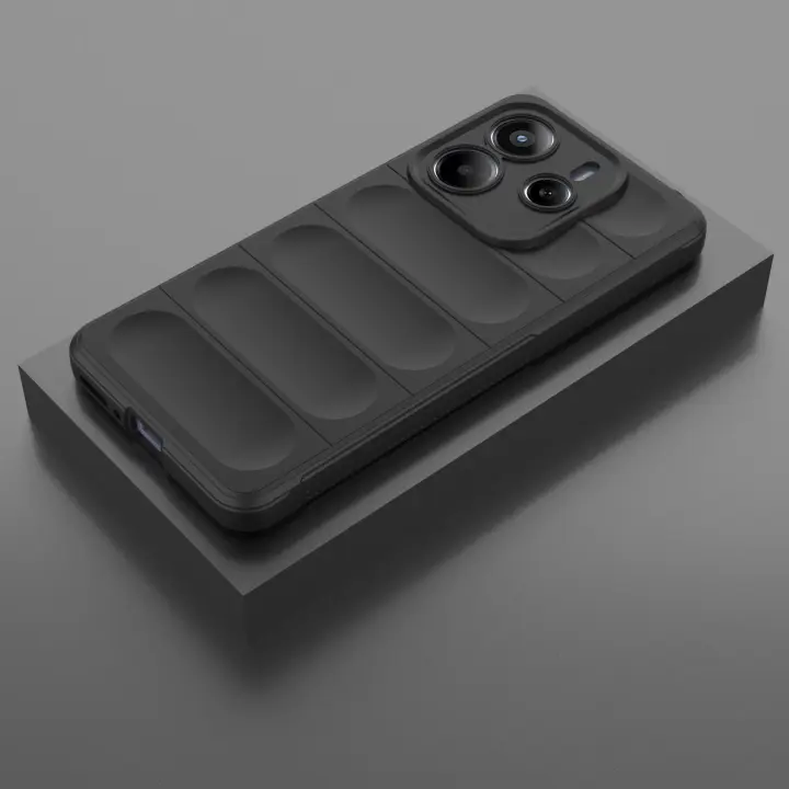Compatible con la funda para teléfono con parachoques a prueba de golpes de TPU suave Redmi Note 14 5G - 1