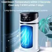 Mini aire acondicionado portátil, ventilador de refrigeración por agua, Enfriador de aire para oficina - details 4