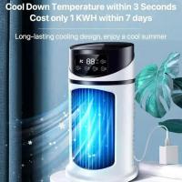 Mini aire acondicionado portátil, ventilador de refrigeración por agua, Enfriador de aire para oficina - details 4