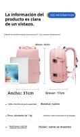 Mochila de viaje Mochila de equipaje multifuncional ligera grande de gran capacidad para mujer Bolsa de viaje de viaje corto - details 16