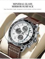 Reloj Analógico de Lujo para Hombres NIBOSI Automático, Correa de Cuero, Estilo Vintage, Impermeable, Elegante - details 10
