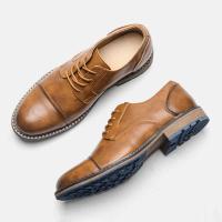 Zapatos casuales de negocios tendencia retro zapatos de cuero de gran tamaño - details 58