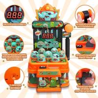 Juguetes de Juego de Arcade para Niños de 3 Años More Juego de Golpe Interactivo Juguetes de Martillo y Pistoleta Estilo de Dibujos Animados Zombie Divertido para Halloween - details 1