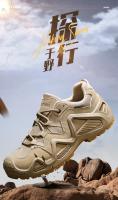 Zapatos deportivos para hombre, novedad de 2025, botas planas para correr, zapatos de senderismo antideslizantes de alta calidad, zapatos de senderismo al aire libre con suela de goma para hombre - details 2