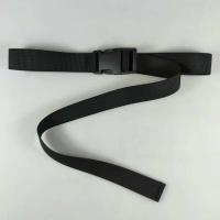 Cinturón de Lona para Entrenamiento Militar al Aire Libre Hecho de Plástico con Hebilla Negro - details 2