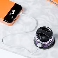 Mini Altavoz Bluetooth 2 en 1, Subwoofer de sonido estéreo magnético, caja de sonido inalámbrica creativa con iluminación RGB, soporte para teléfono - details 11