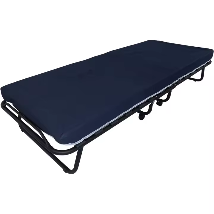 Cama Plegable Azul Conjunto de Dormitorio Muebles y Organización - 1