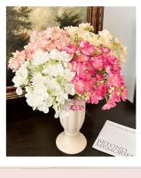 4 uds/paquete de flores de jazmín artificiales blancas, ramos artificiales decorativos DIY, flores falsas de plástico de simulación - details 9