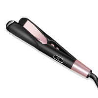 Estilizador de Cabello Pro 2-en-1 Liso y Spiral Wave Hierro Plano de Titanio Dorado - details 1