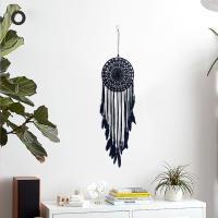 Atrapasueños con cuchillo blanco puro de viento nórdico, colgante atrapasueños para el hogar, decoración del hogar - details 2