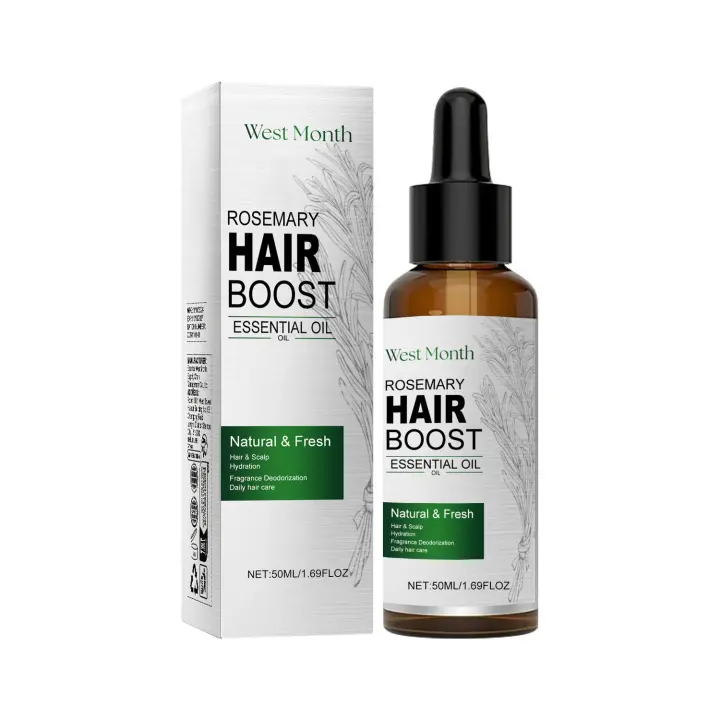 West&Montreal Rosemary Essence Repair Dry Fury nutre y suaviza el cabello, aceite esencial para el cuidado del cabello grueso - 1