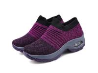 Zapatillas Deportivas para Mujer Zapatos Informales de Malla con Forma Redonda, Cojín de Aire, Color a Juego, Transpirables, Antideslizantes, Planos, Talla Grande 44 - details 23