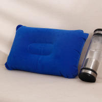 Almohada inflable de viaje para acampar, pequeña almohada de aire cuadrada de tela flocada utilizada para acampar y senderismo - details 6