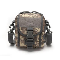 Glovento - Bolso Táctico Diagonal Molle Camuflaje Multiusos Impermeable Pechera - details 7