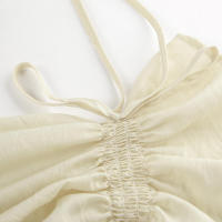 Conjunto casual de moda con volantes Design Sense, primavera verano, nuevo cárdigan con lazo, top y shorts, ropa de mujer - details 28