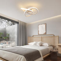 Goeco Luz de Techo LED Blanca 30W Aluminio Luz Blanca Cálida 3000K Iluminación Interior para Sala de Estar Montaje Directo - details 5