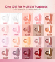 Esmalte de Uñas ROSALIND 60ml Polygel Extension Gel Para Constructión Rápida de Uñas Falsas Acrílicas Color Nude Pink - details 2