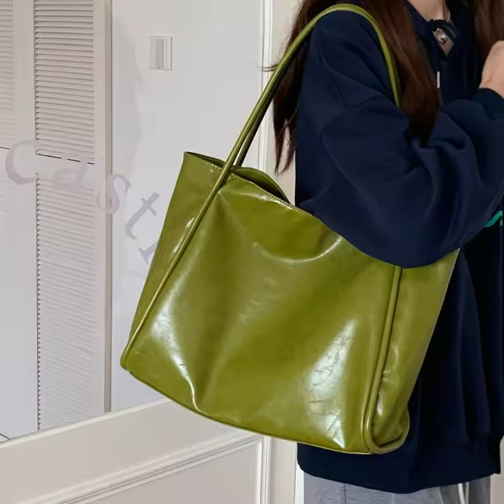 Bolso para mujer, nuevo bolso grande portátil, bolso de mano con diseño nicho versátil, bolso casual para axila y hombro de gran capacidad. - 1