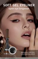 Pomada para cejas, delineador de ojos en Gel resistente al agua, Gel para cejas esculpidas teñidas de larga duración con pincel, sombra para cejas, delineador de ojos, crema, maquillaje - details 0