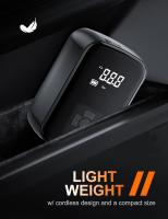 1Compresor de aire portátil para automóvil, inflador, bomba inalámbrica de mano, ligera,Adecuado para inflar y desinflar neumáticos de automóviles y motocicletas. - details 5