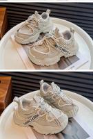 Zapatillas deportivas de malla para niño y niña, zapatos versátiles a la moda, antideslizantes, Color liso, 2024 - details 12