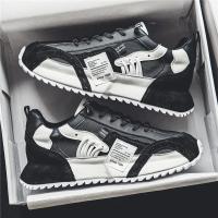 Zapatos para hombre, mocasines deportivos informales para las cuatro estaciones, diseño de tendencia, zapatillas de deporte de cuero con cordones, cómodas y transpirables - details 21