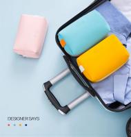 Bolsa de Maquillaje Impermeable Colores de Caramelo Lindos Organizador de Viaje Portátil - details 2