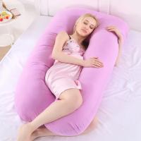 Almohada de Embarazo en Forma de Labio Soporte de Dormir de Algodón para Desayunadores Laterales - details 7